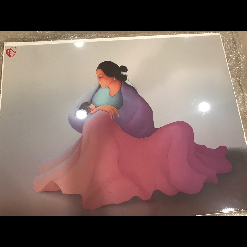 RC Gorman signed print. 204 of 245.